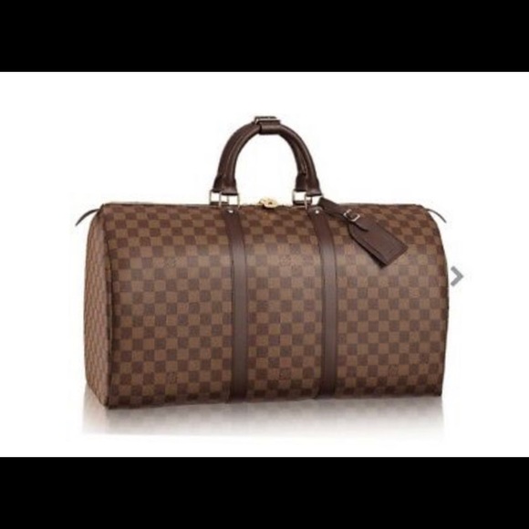 Louis Vuitton travel bag Damier barely used - Picture 5 of 5